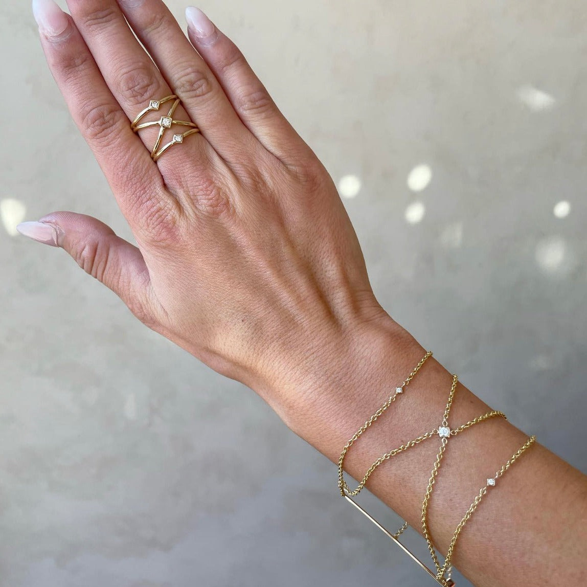 Lex "X" Diamond Bracelet