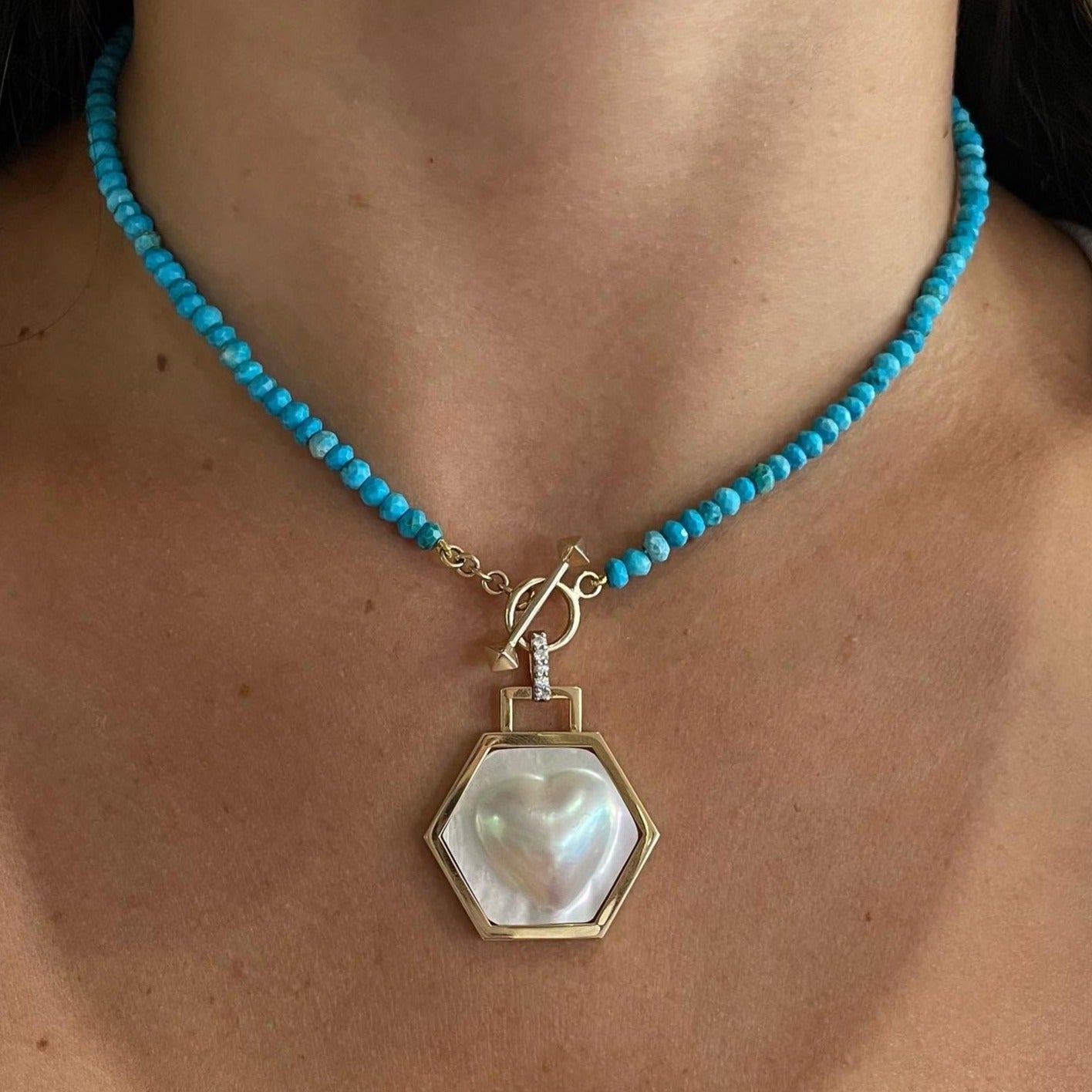 Diana's Love Hexagon Pendant