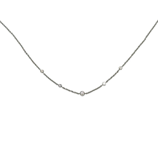 Diamond By The Yard Necklace