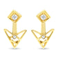 Lex "X" Diamond Ear Jacket