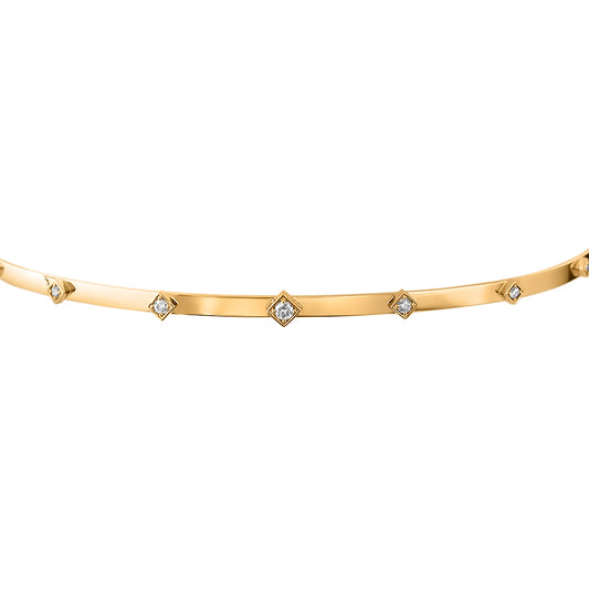 Lex Gold and Diamond Choker