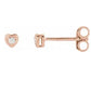Stanley Diamond Heart Stud