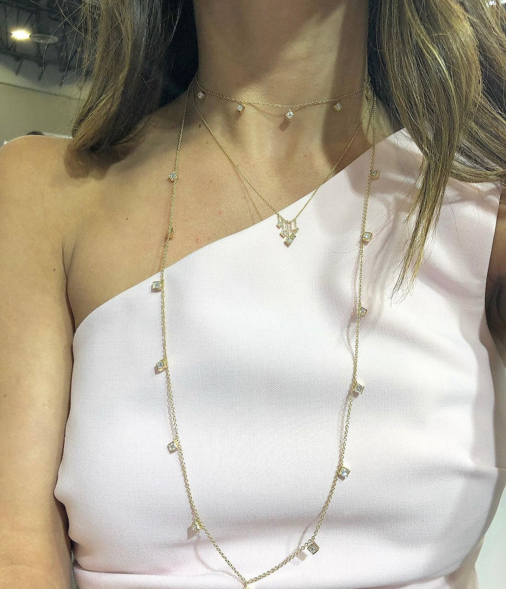 Lex Diamond By The Yard Necklace