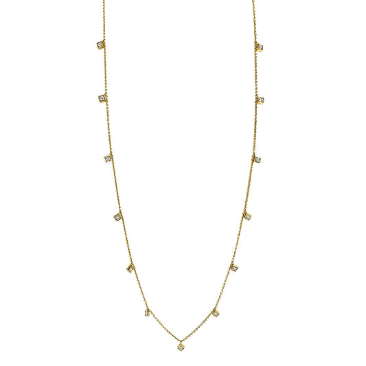 Lex Diamond By The Yard Necklace