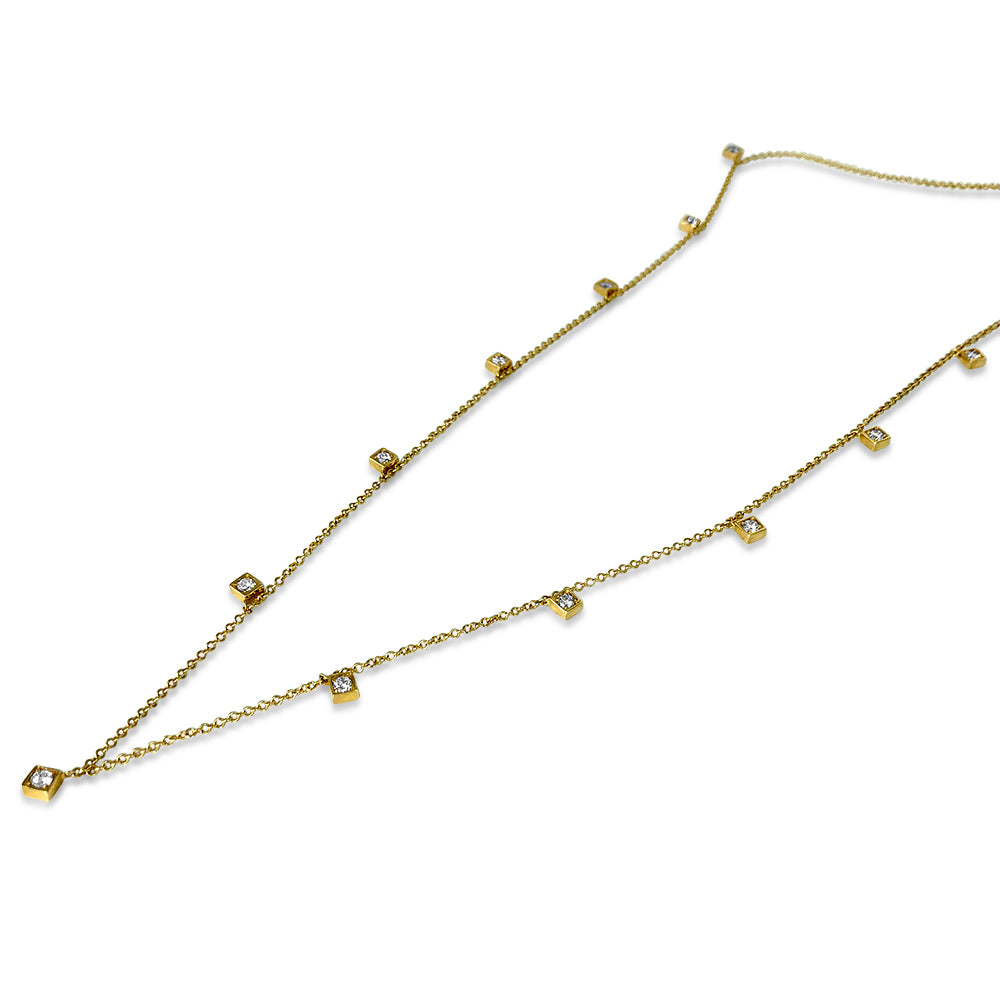 Lex Diamond By The Yard Necklace
