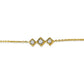 Lex Triple Diamond Motif Bracelet