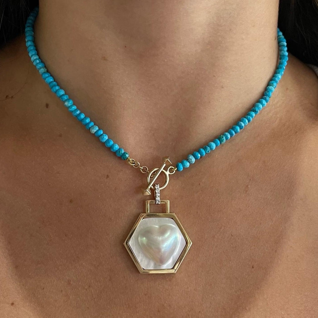 Diana's Love Hexagon Pendant